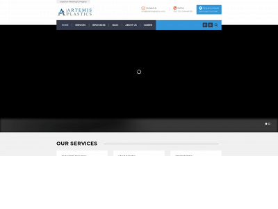 artemisplastics.com snapshot