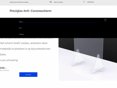 coronaschermgroningen.nl snapshot
