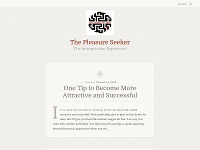 pleasure-seeker.org snapshot
