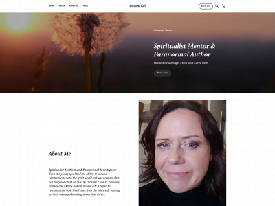 suzanne-gill-spiritualist.co.uk snapshot