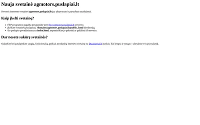 agmotors.puslapiai.lt snapshot