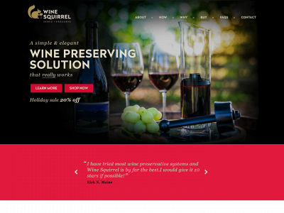 wine-squirrel.com snapshot