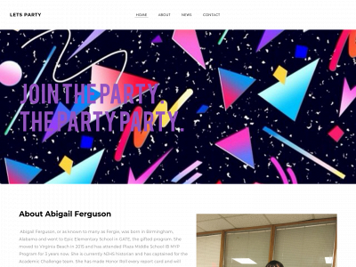 jointhepartyparty.weebly.com snapshot