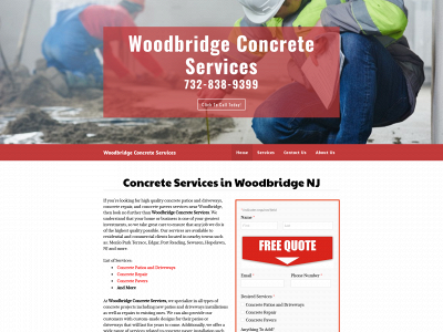 www.woodbridgeconcreteservices.com snapshot