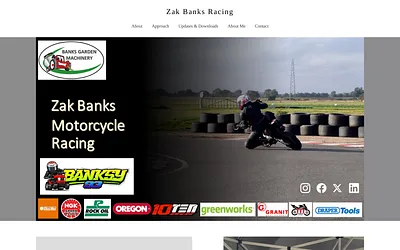 zakbanksracing.co.uk snapshot