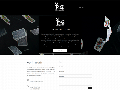 themagicclub.co.uk snapshot