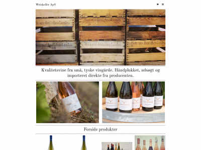 weinkeller.dk snapshot