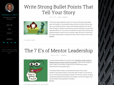 terrancesmith.com snapshot