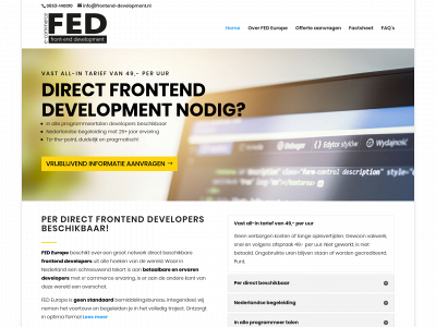 frontend-development.nl snapshot