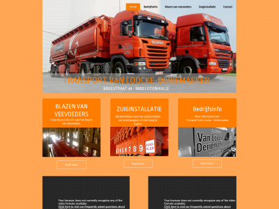 transportvanloockederiemaeker.be snapshot