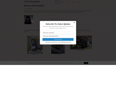 afewstrongmen.com snapshot