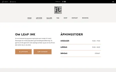 leap-ink.com snapshot