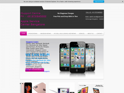 www.isupportcentre.in snapshot