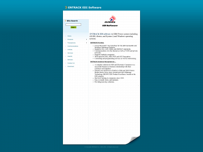 entrack.com snapshot