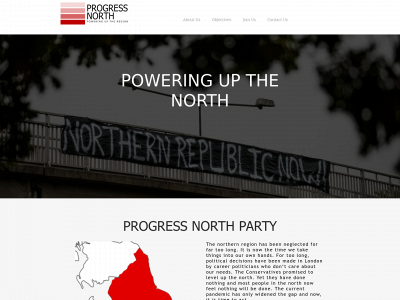 progressnorth.co.uk snapshot