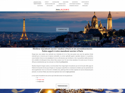marabout-paris.fr snapshot