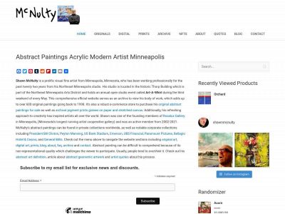 shawnmcnulty.com snapshot