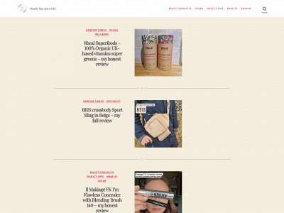 ahoybeauty.co.uk snapshot