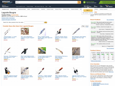 pocket-knives.co.uk snapshot