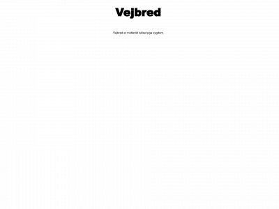 vejbred.dk snapshot