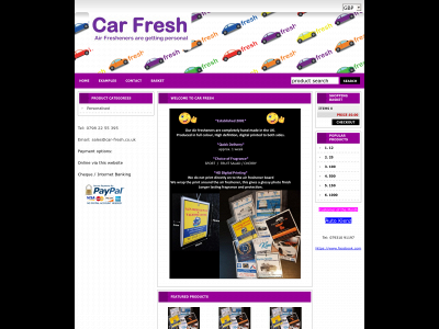 car-fresh.co.uk snapshot