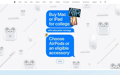 www.apple.com snapshot