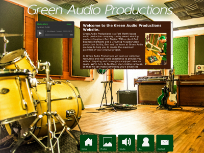 greenaudiopro.com snapshot