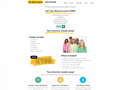 tax-return.org.uk snapshot