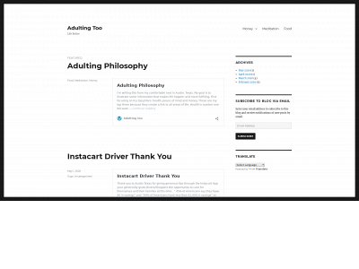 adultingtoo.com snapshot