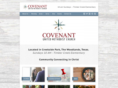 covenantwoodlands.org snapshot