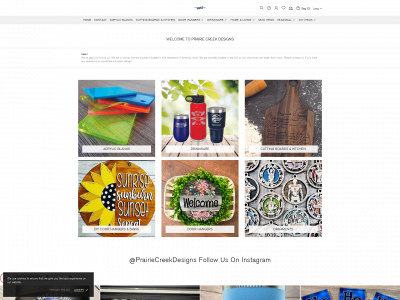 prairiecreekdesigns.com snapshot