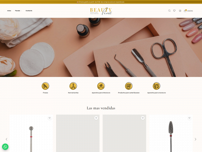 beautyline.es snapshot