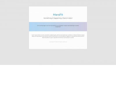 marsfit.nl snapshot