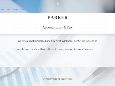 parkeracctax.co.uk snapshot