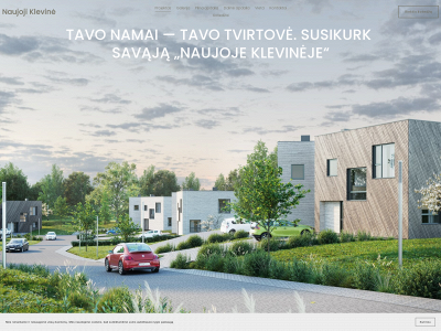 naujojiklevine.lt snapshot
