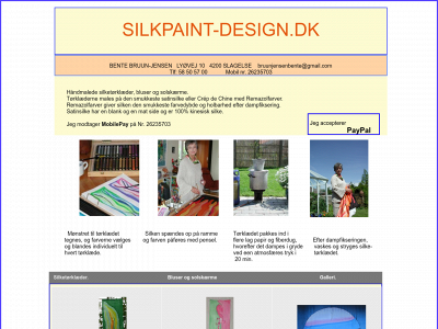 silkpaint-design.dk snapshot