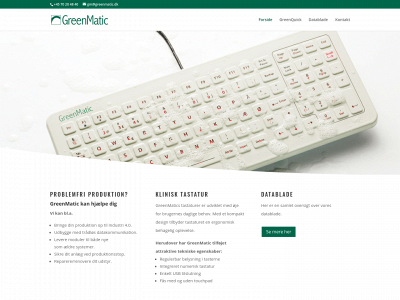greenmatic.dk snapshot