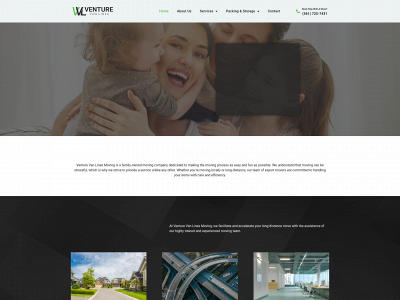 venturevanlinesmovers.com snapshot
