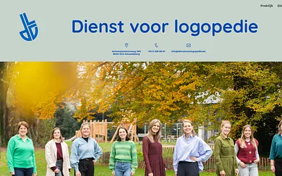 dienstvoorlogopedie.be snapshot
