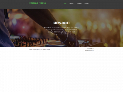 rhemaradio.dk snapshot