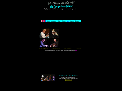 danishjazzquartet.dk snapshot