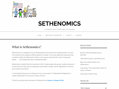 sethenomics.com snapshot