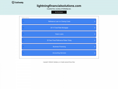 lightningfinancialsolutions.com snapshot