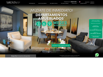sirenta.com snapshot