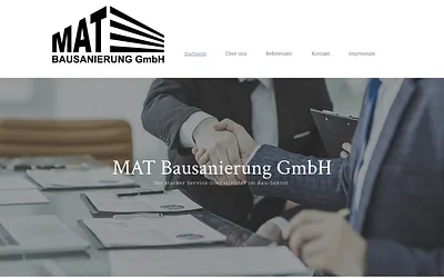 mat-bausanierung.de snapshot