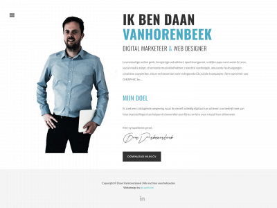 daanvanhorenbeek.be snapshot