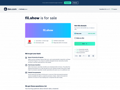 fil.show snapshot