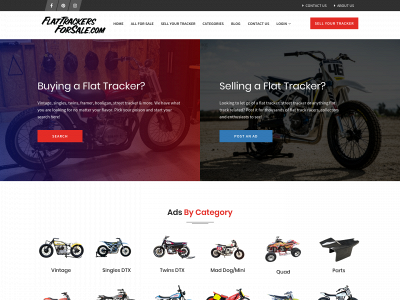 flattrackersforsale.com snapshot