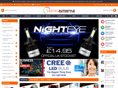 lightec-autostyle.co.uk snapshot