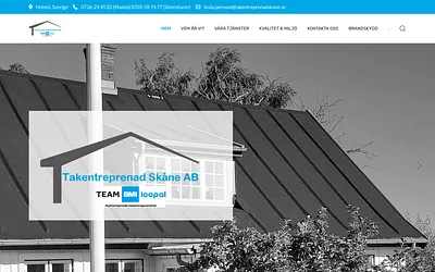 takentreprenadskane.se snapshot